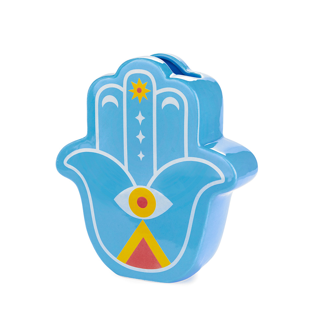 Váza Lucky Hand 27919, modrá