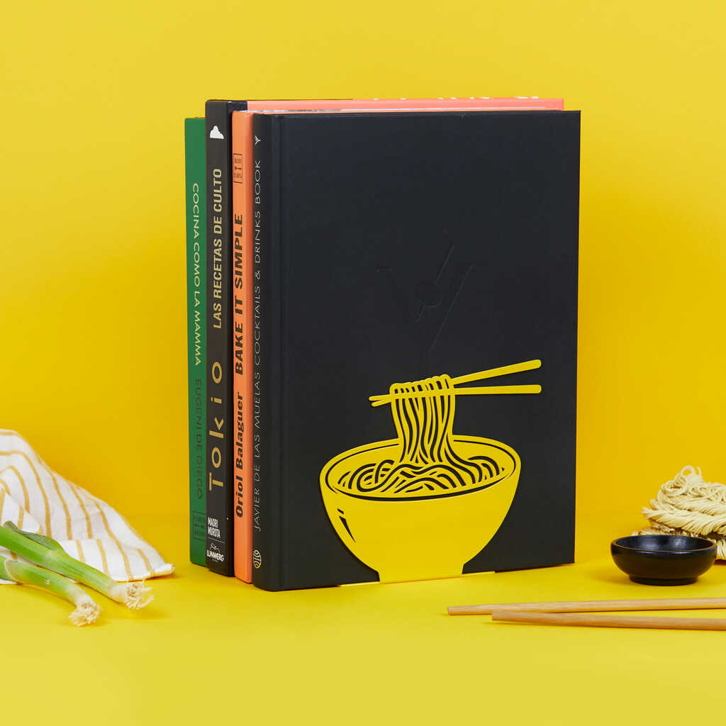 Knižní zarážka Ramen 28078, žlutá
