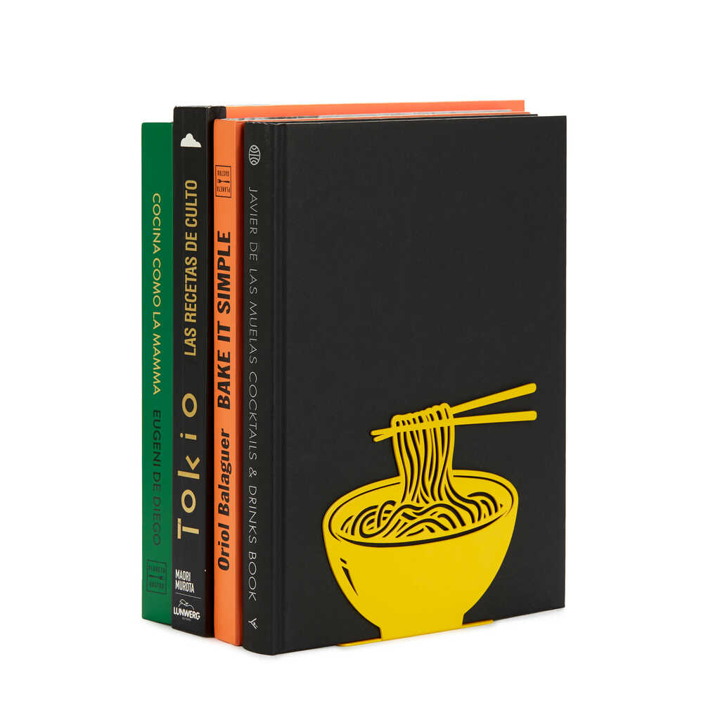 Knižní zarážka Ramen 28078, žlutá