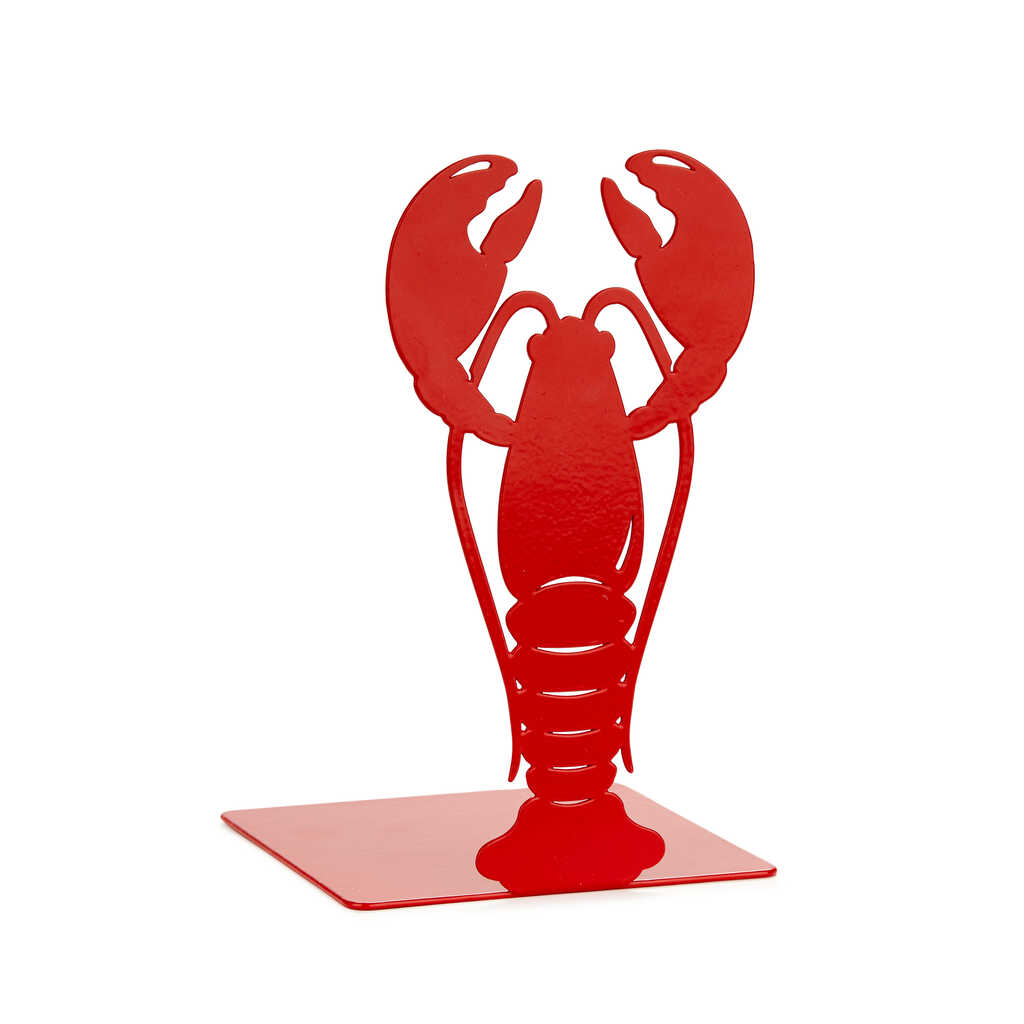 Knižní zarážka Lobster 28080, červená