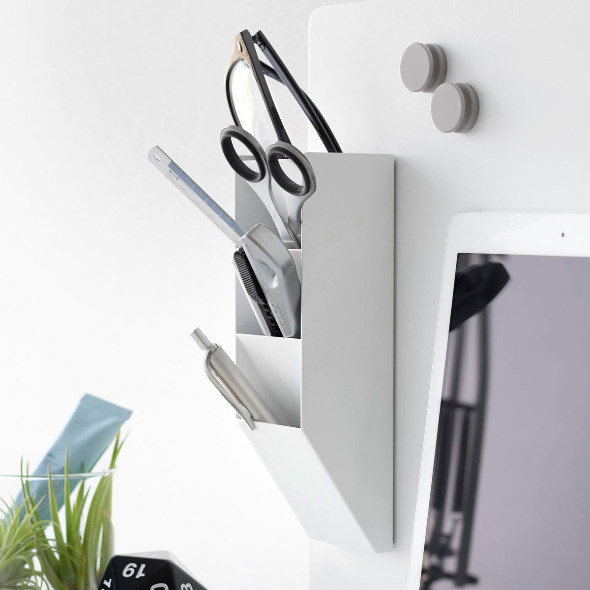 Magnetický organizér Tower 10096, bílý