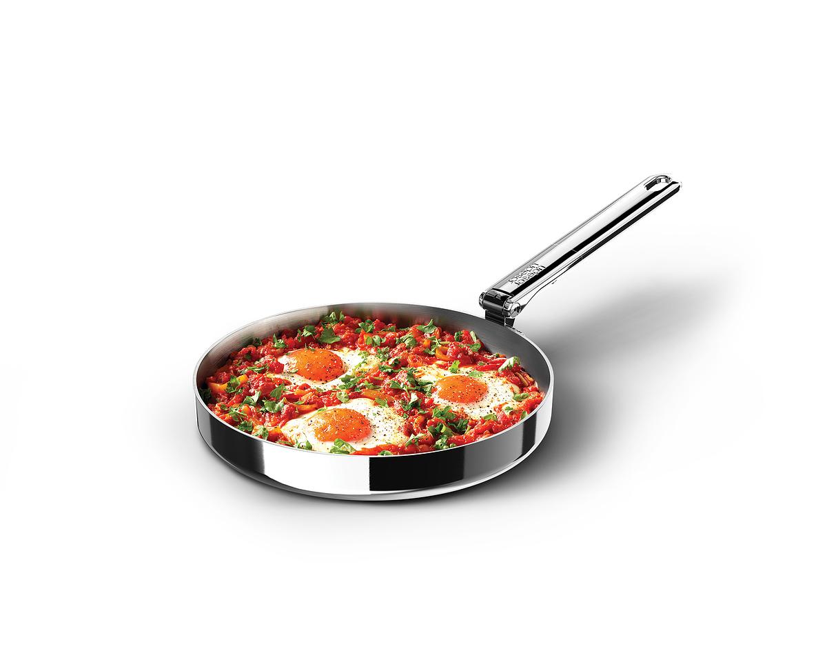 Pánev Space Steel 1000025, 24cm, nerez, skládací madla