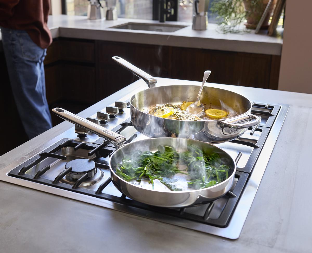 Pánev Space Steel 1000025, 24cm, nerez, skládací madla