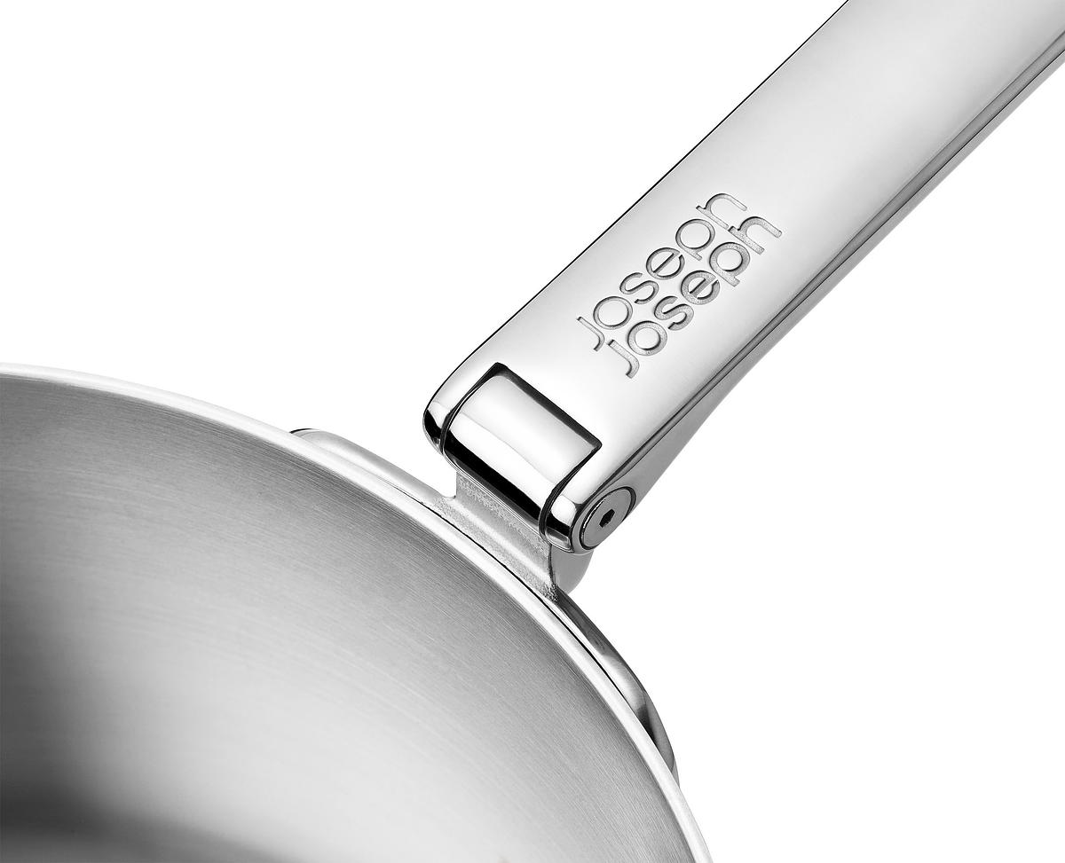 Sada nádobí Space Steel 1000032, 5ks, nerez, skládací madla