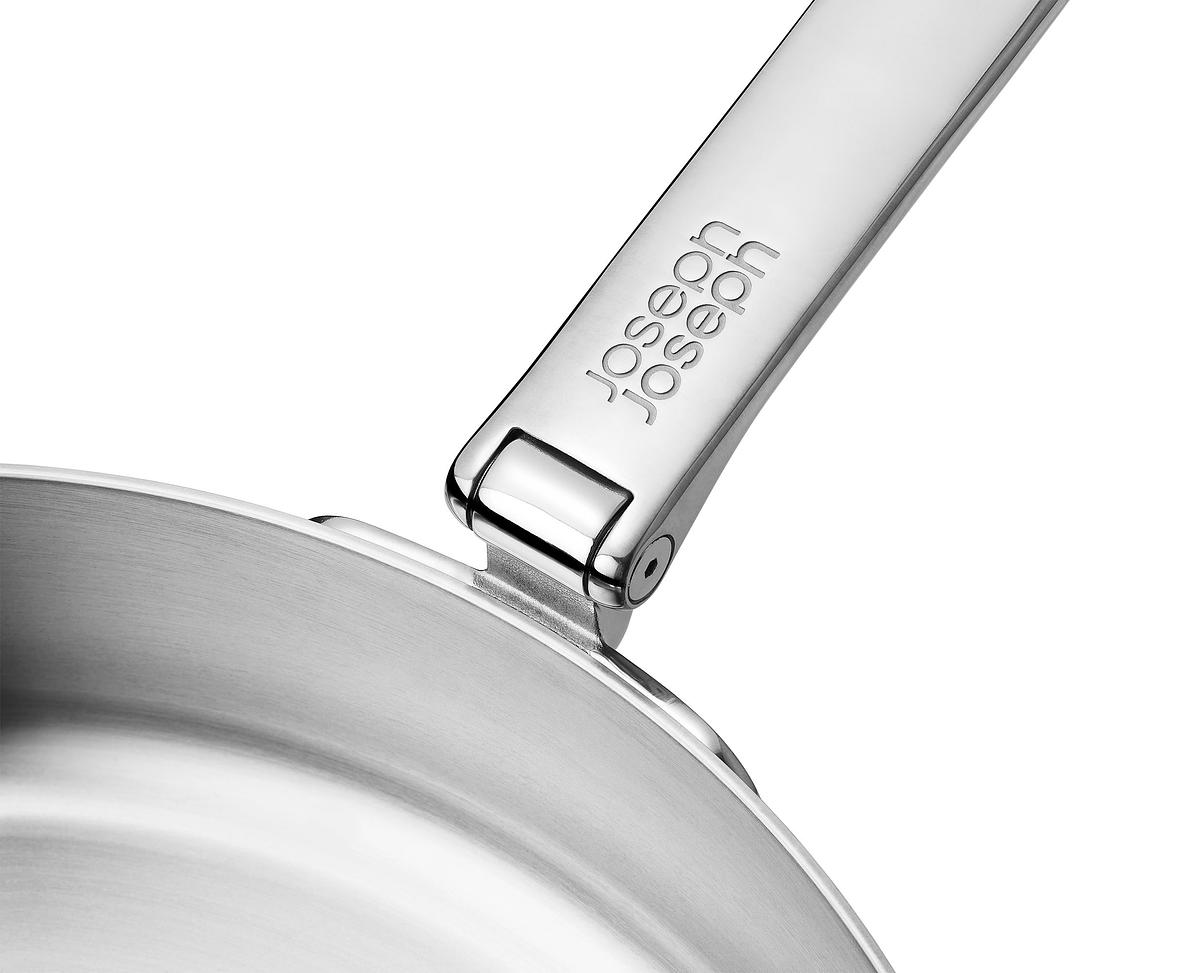 Sada nádobí Space Steel 1000033, 6ks, nerez, skládací madla