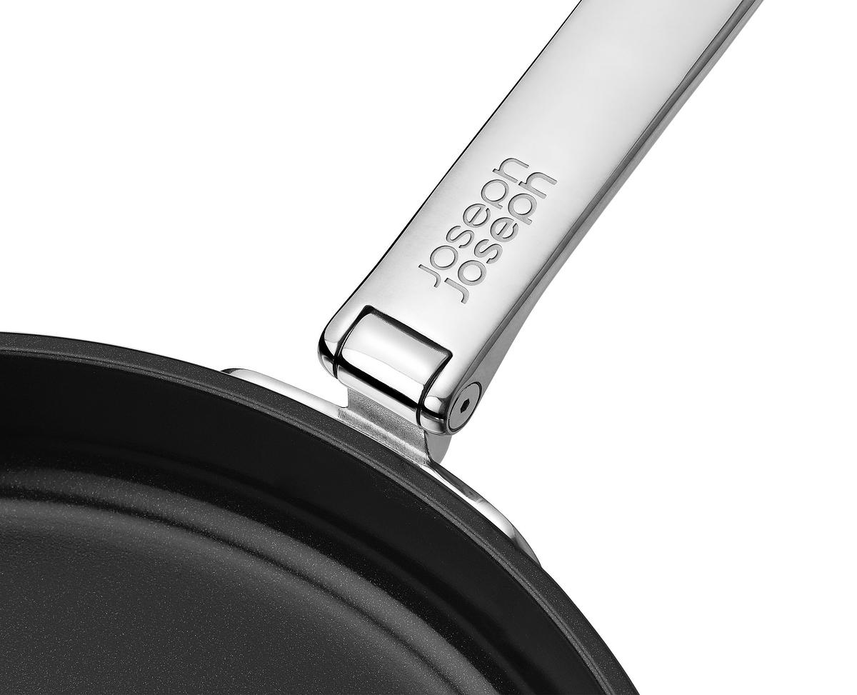 Pánev Space Steel Non-Stick 1000058, 24cm, nerez/nepřilnavá keramika, skládací madlo