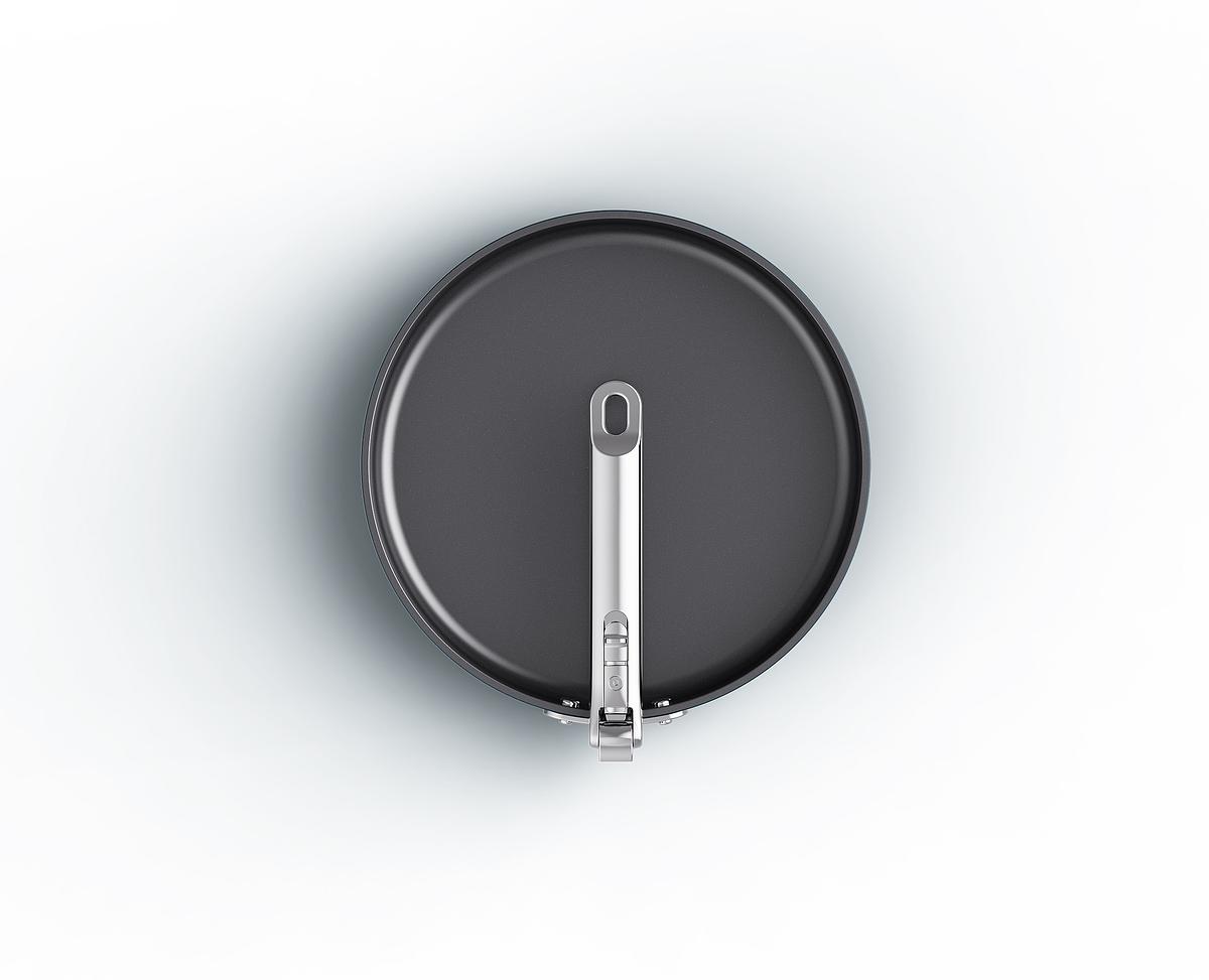 Mělká pánev Space Non-Stick 1000060, 28cm, nepřilnavá keramika, skládací madla