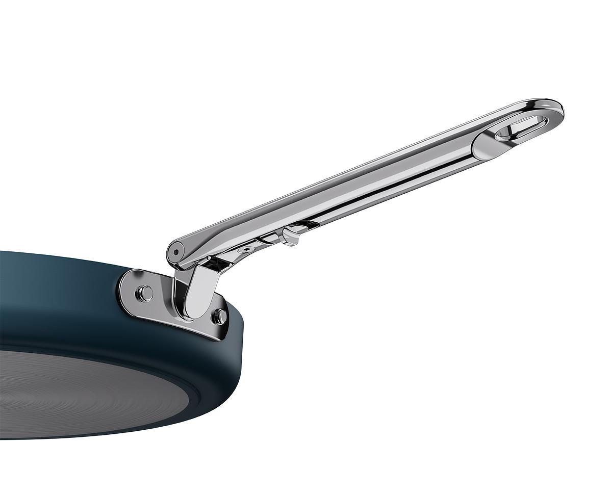 Mělká pánev Space Non-Stick 1000060, 28cm, nepřilnavá keramika, skládací madla