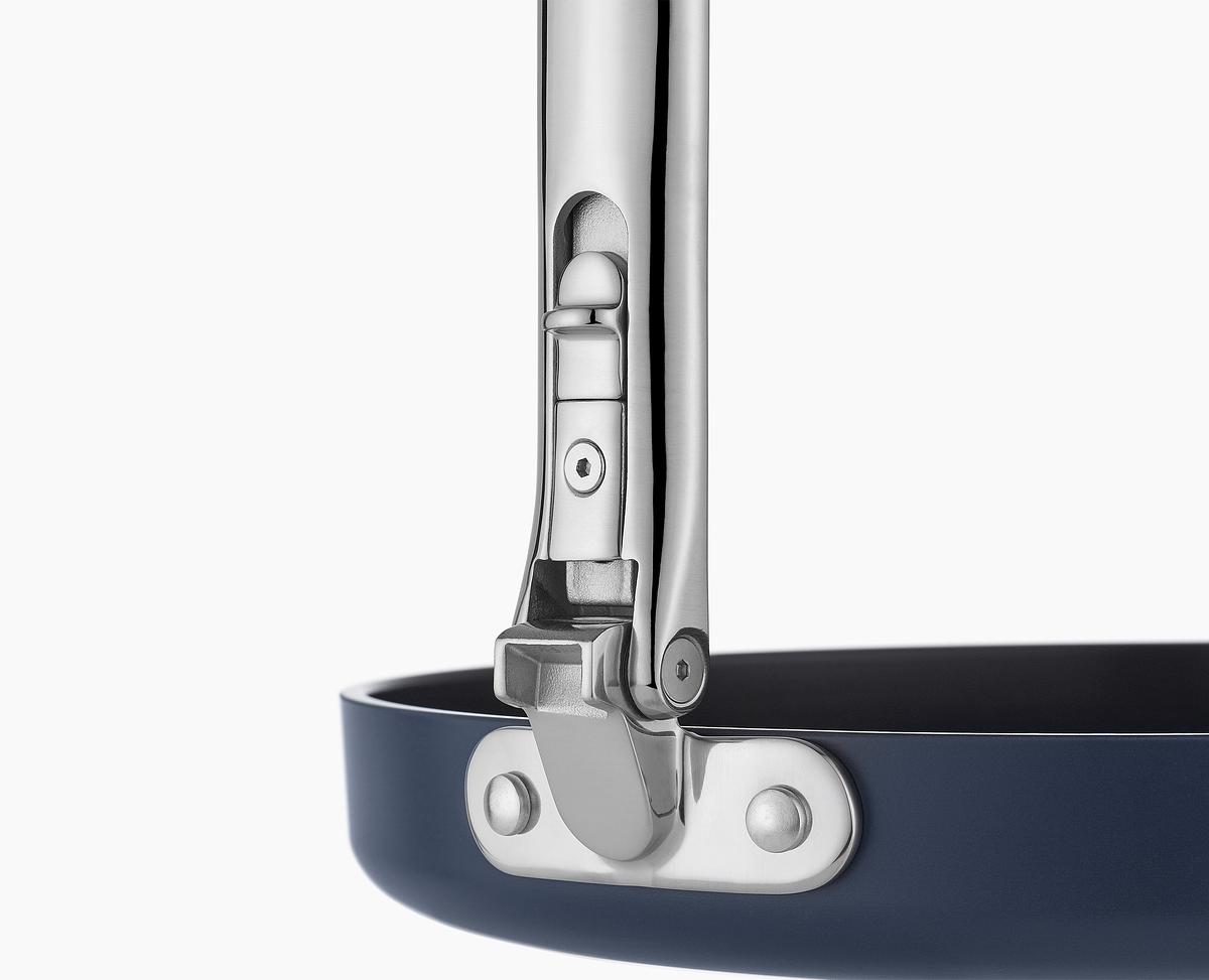 Mělká pánev Space Non-Stick 1000061, 30cm, nepřilnavá keramika, skládací madla