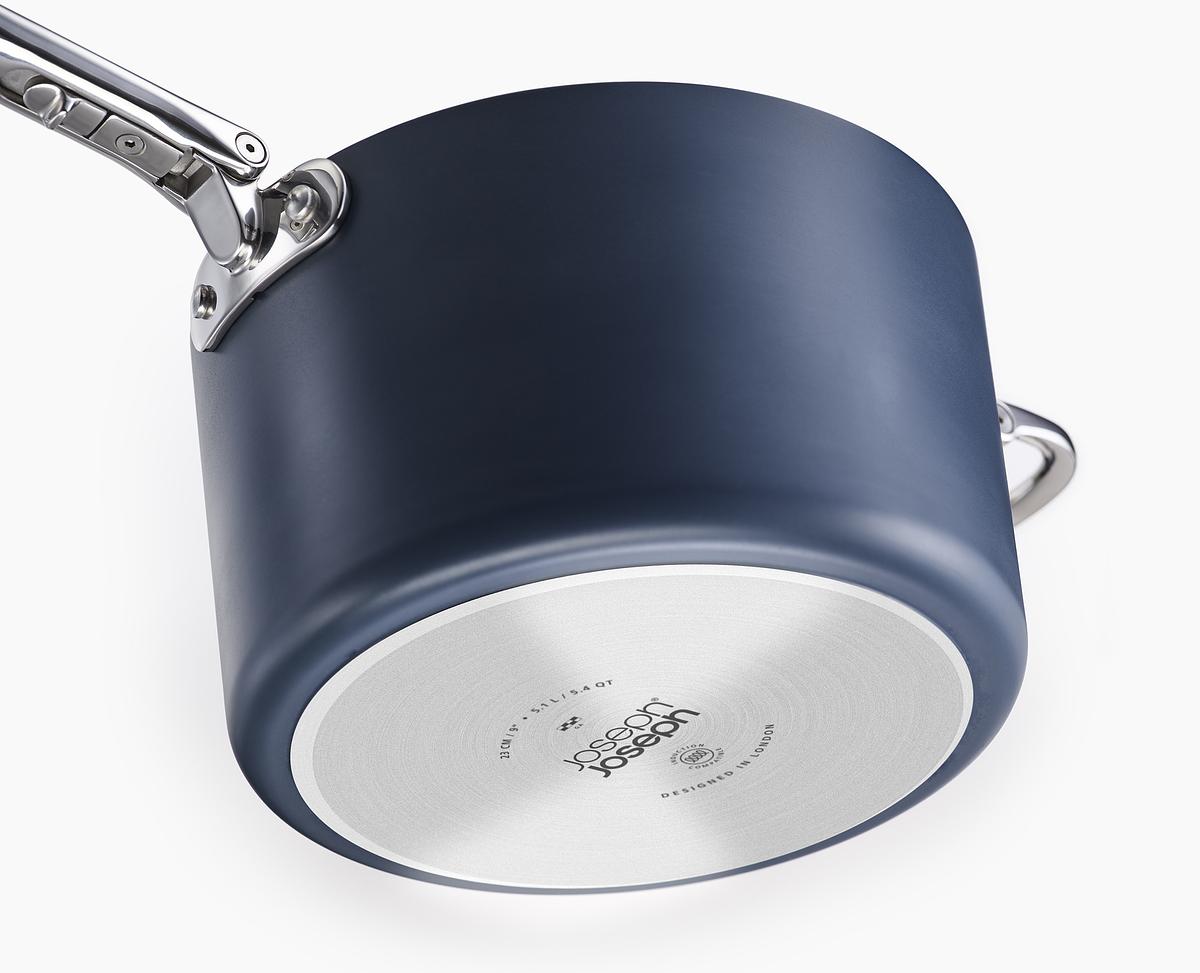 Sada rendlíků Space Non-Stick 1000062, 3ks, nepřilnavá keramika, skládací madla