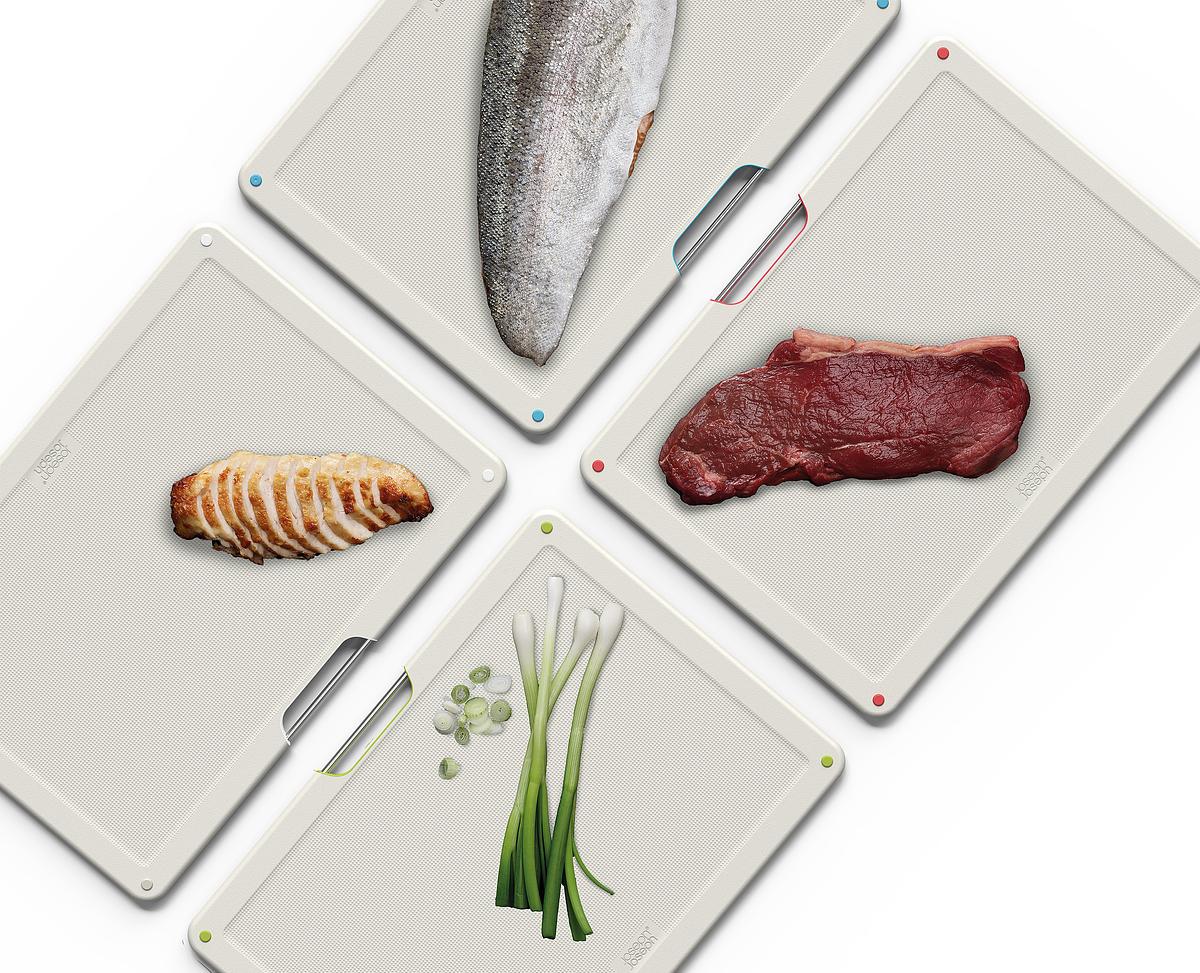 Prkénka se stojanem Folio Steel 100072, Light Stone / Large (34x24cm)