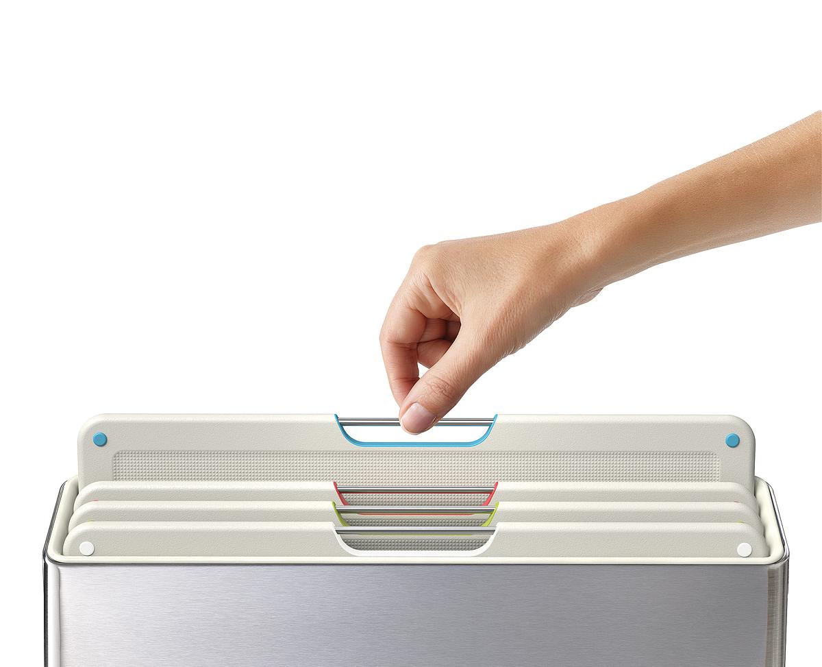 Prkénka se stojanem Folio Steel 100072, Light Stone / Large (34x24cm)