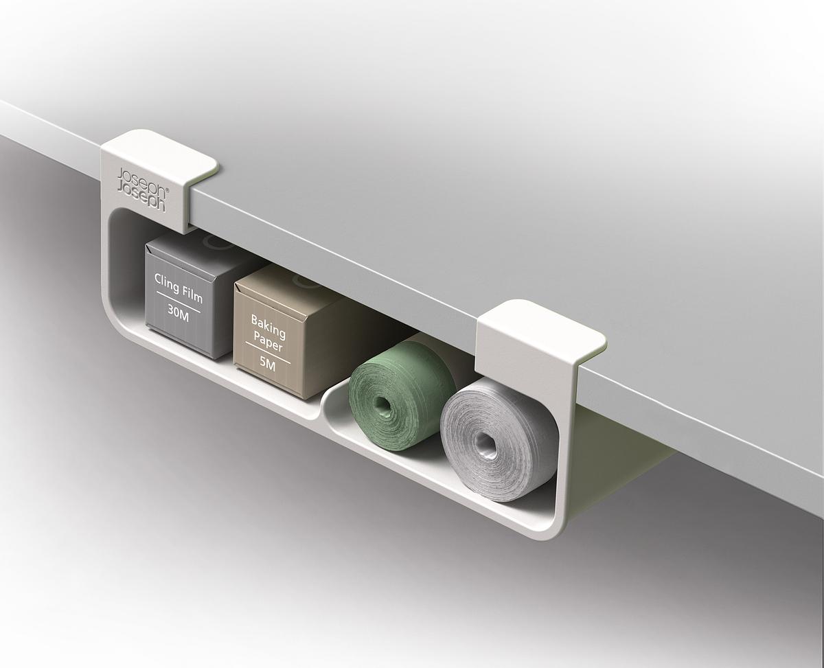 Organizér na fólie a sáčky JOSEPH JOSEPH CupboardStore 8500019, šedý