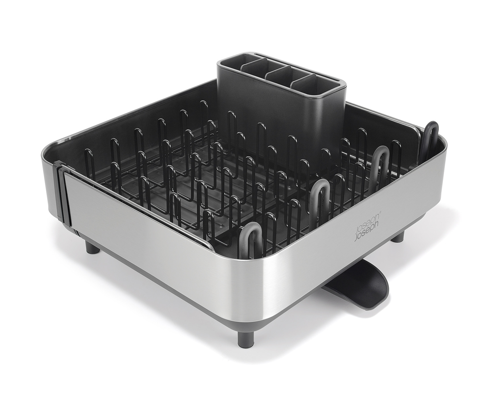 Roztažitelný odkapávač Extend Steel Plus 6500040, Black