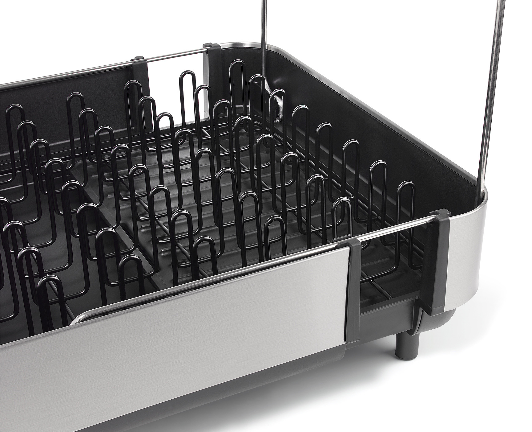 Roztažitelný odkapávač Extend Steel Plus 6500040, Black
