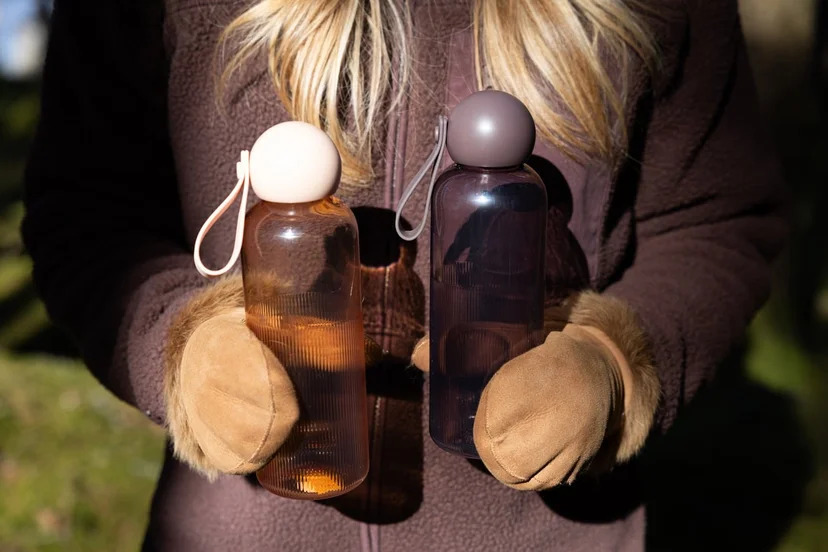 Sportovní láhev Tom 5018646, 650ml, plast, Brown Pantone 7596C