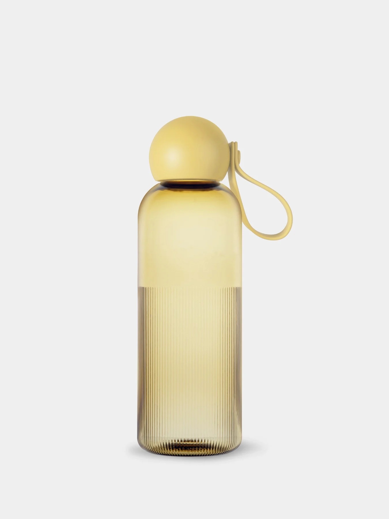 Sportovní láhev Ture 5018701, 600ml, plast, Yellow Pantone 7402U