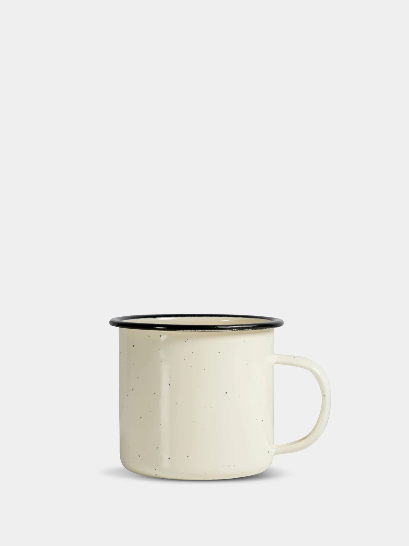 Piknikový hrnek Doris 5018175, 380ml, smalt, béžový