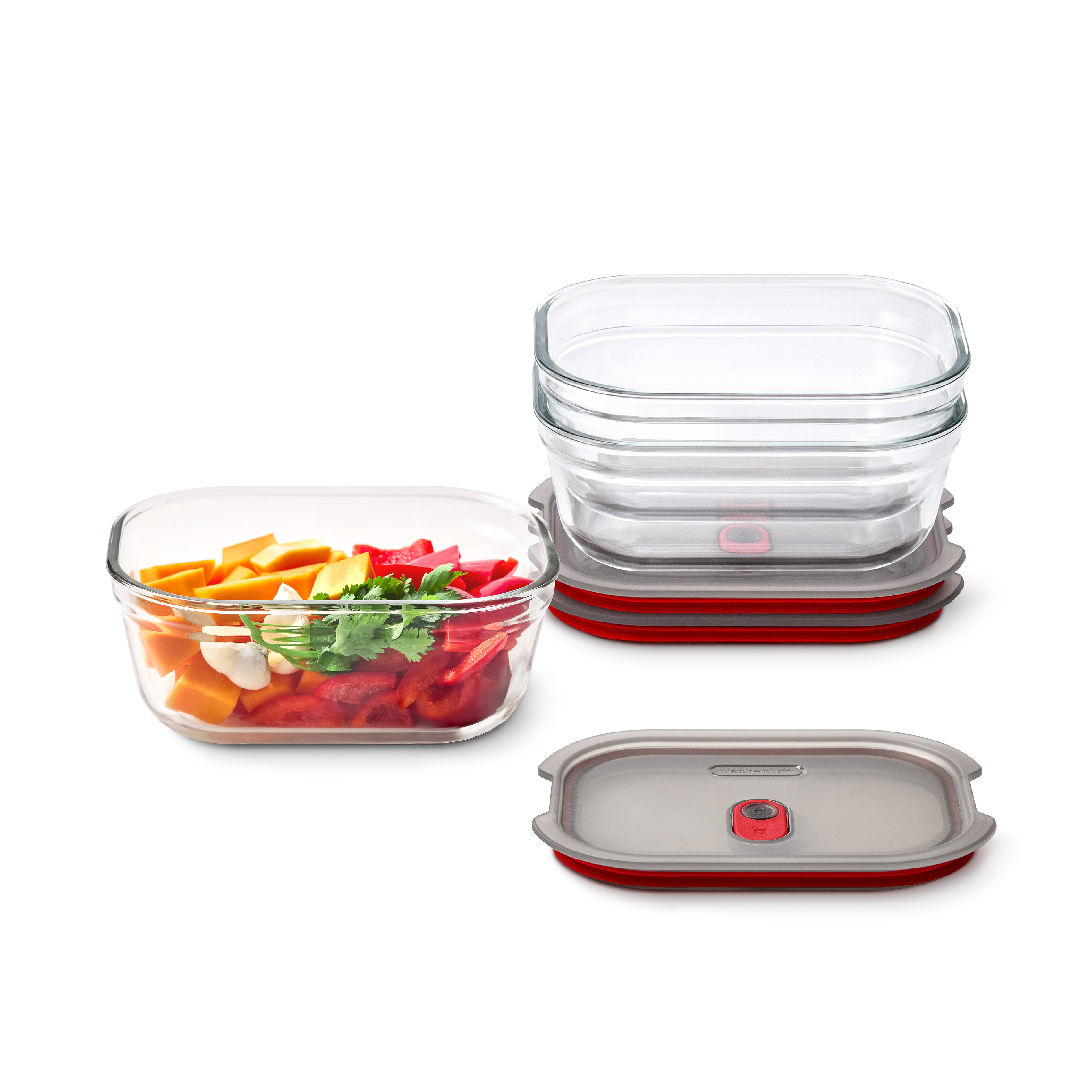 Sada nádob Stack+Nest FBGR-BX-S-PACK3, 3x600ml (S)