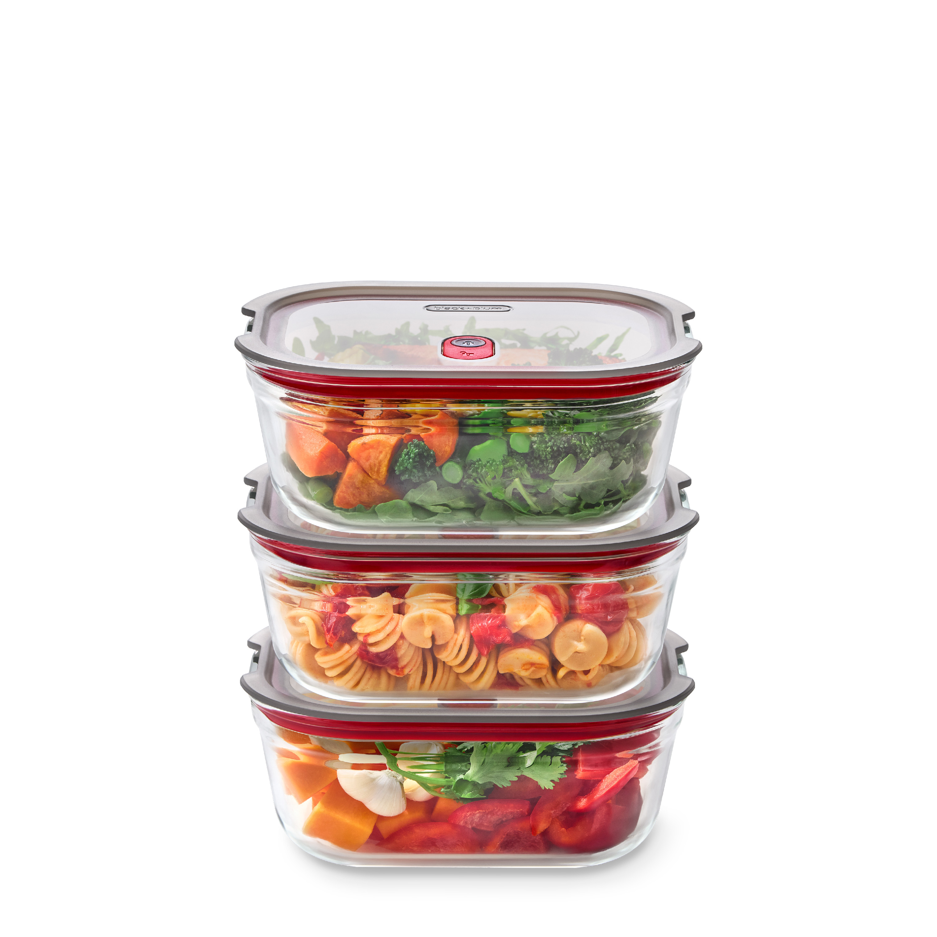 Sada nádob Stack+Nest FBGR-BX-MPACK3, 3x 900ml (M)