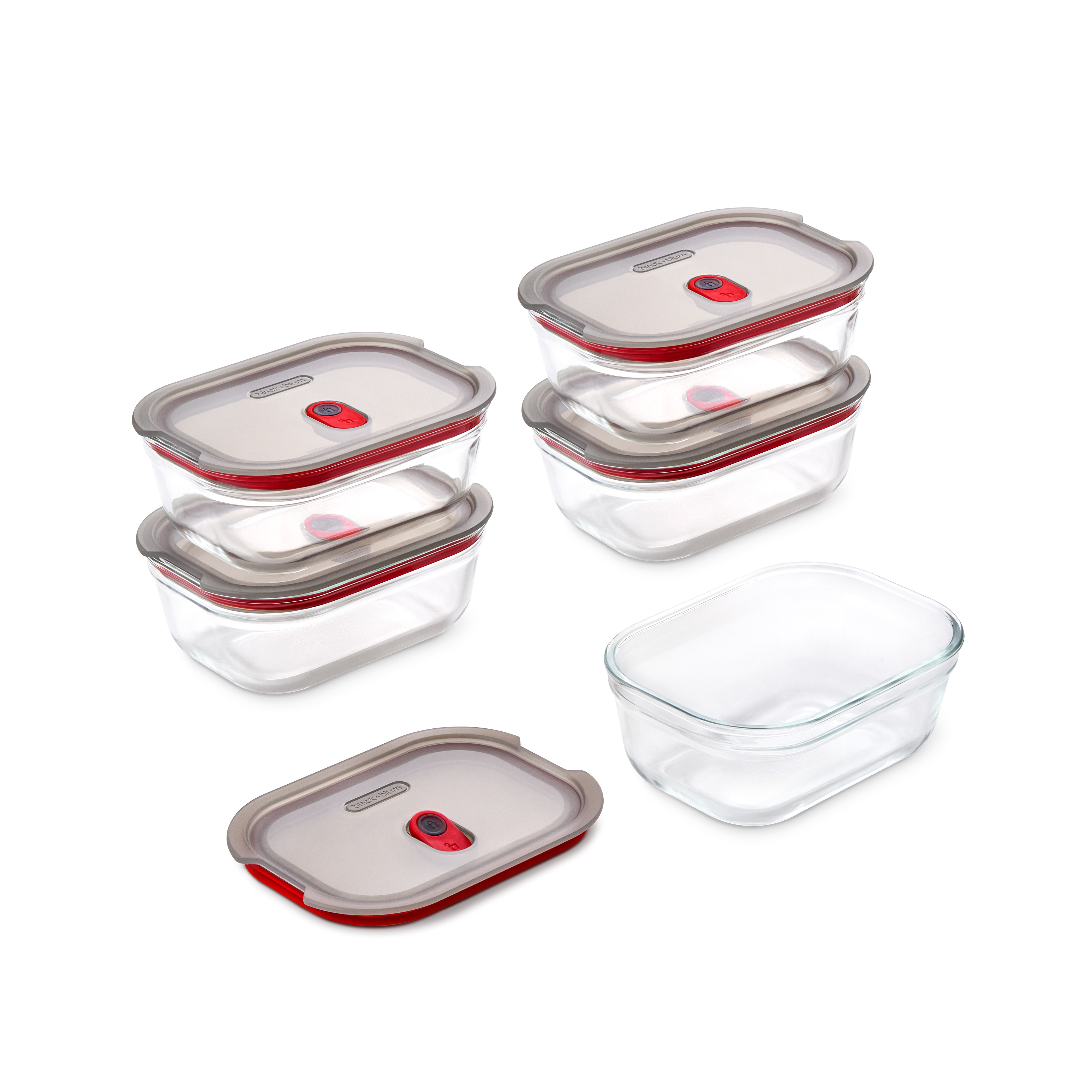 Sada nádob Stack+Nest FBGR-BX-SPACK5, 5x600ml (S)