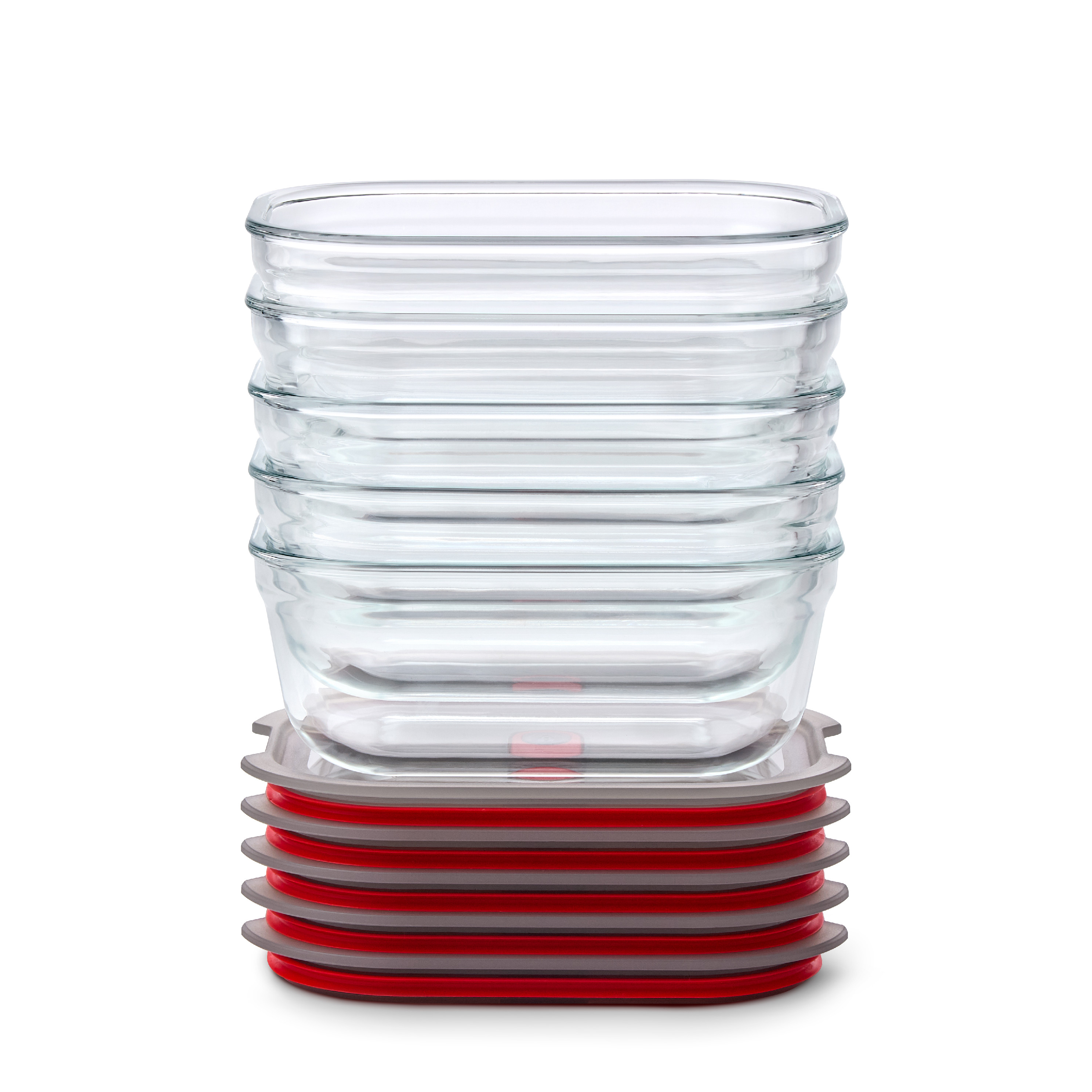 Sada nádob Stack+Nest FBGR-BX-SPACK5, 5x600ml (S)