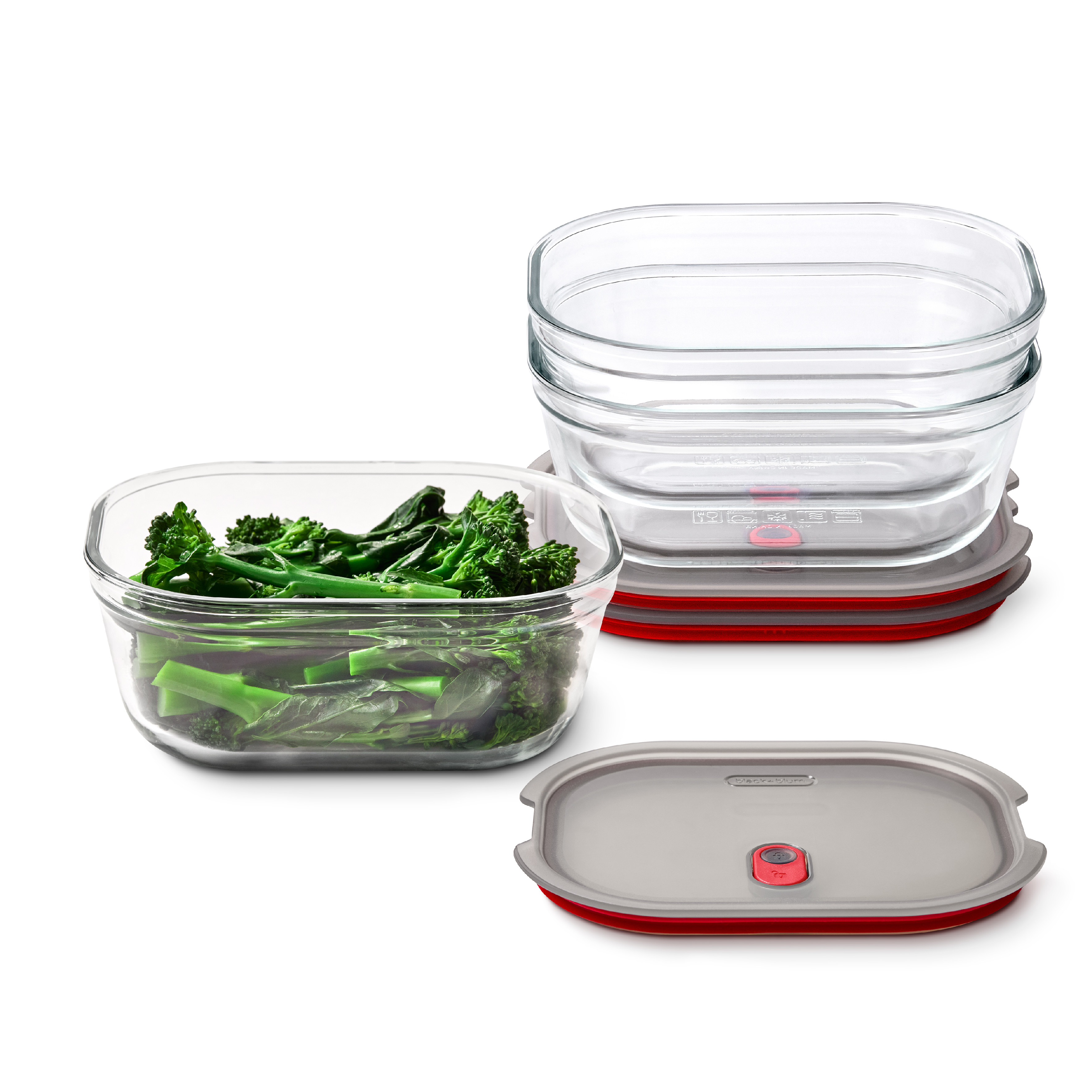 Sada nádob Stack+Nest  FBGR-BX-LPACK3, 3x1,2l (L)