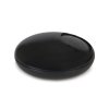 ashtray pebble black melamine 24381C