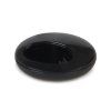 22967 4 ashtray pebble black melamine 24381f