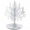 29660 2 stojanek na sperky yamazaki chandelier 6494 bily