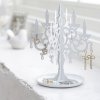 29660 3 stojanek na sperky yamazaki chandelier 6494 bily