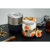 31754 9 svacinovy box black blum glasspot 450ml tmavy