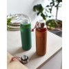 31766 2 lahev na vodu black blum g bottle 600ml olivova