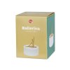 jewellery box ballerina golden porcelain 27439A