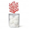 33713 5 zasobnik qualy coral container 9 x 9 x v 21 cm cerveny