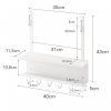 35747 3 35747 3 organizer kabelu yamazaki smart 5461 bily