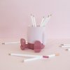 pen holder mr sitty pink plastic 27746B