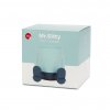 pen holder mr sitty turquoise blue plastic 27748A