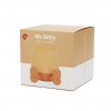 pen holder mr sitty orange plastic 27749A