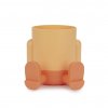 pen holder mr sitty orange plastic 27749F