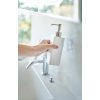37638 7 nastenny davkovac mydla yamazaki film hook 5351 230 ml plast bily