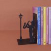 bookend jazz black metal 27776B