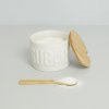 sugar bowl sugar white ceramic bamboo 27796B