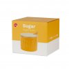 sugar bowl sugar yellow with lid ceramic bamboo 27797A
