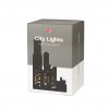 bookend city lights black with light 2xaa 27750A