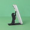 smartphone holder puppy black metal 27771B2