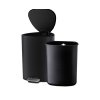 Pedálový odpadkový koš JOSEPH JOSEPH EasyStore Luxe 70595, 5L, černý