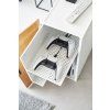 38044 5 organizer na herni konzole yamazaki tower 2109 bily