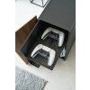 38047 3 organizer na herni konzole yamazaki tower 2110 cerny