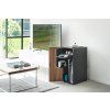 38047 4 organizer na herni konzole yamazaki tower 2110 cerny
